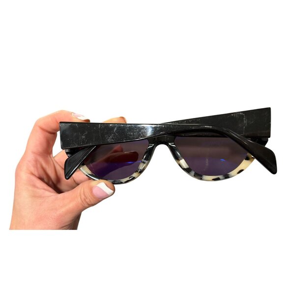 Saint Owen Monroe Sunglasses in Split Tort Grey